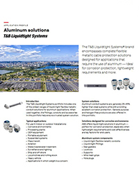 Liquidtight Aluminum Application brochure