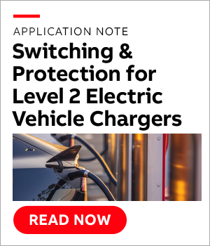 Application Note: Switching & Protection for Level 2 Electric Vehicle Chargers