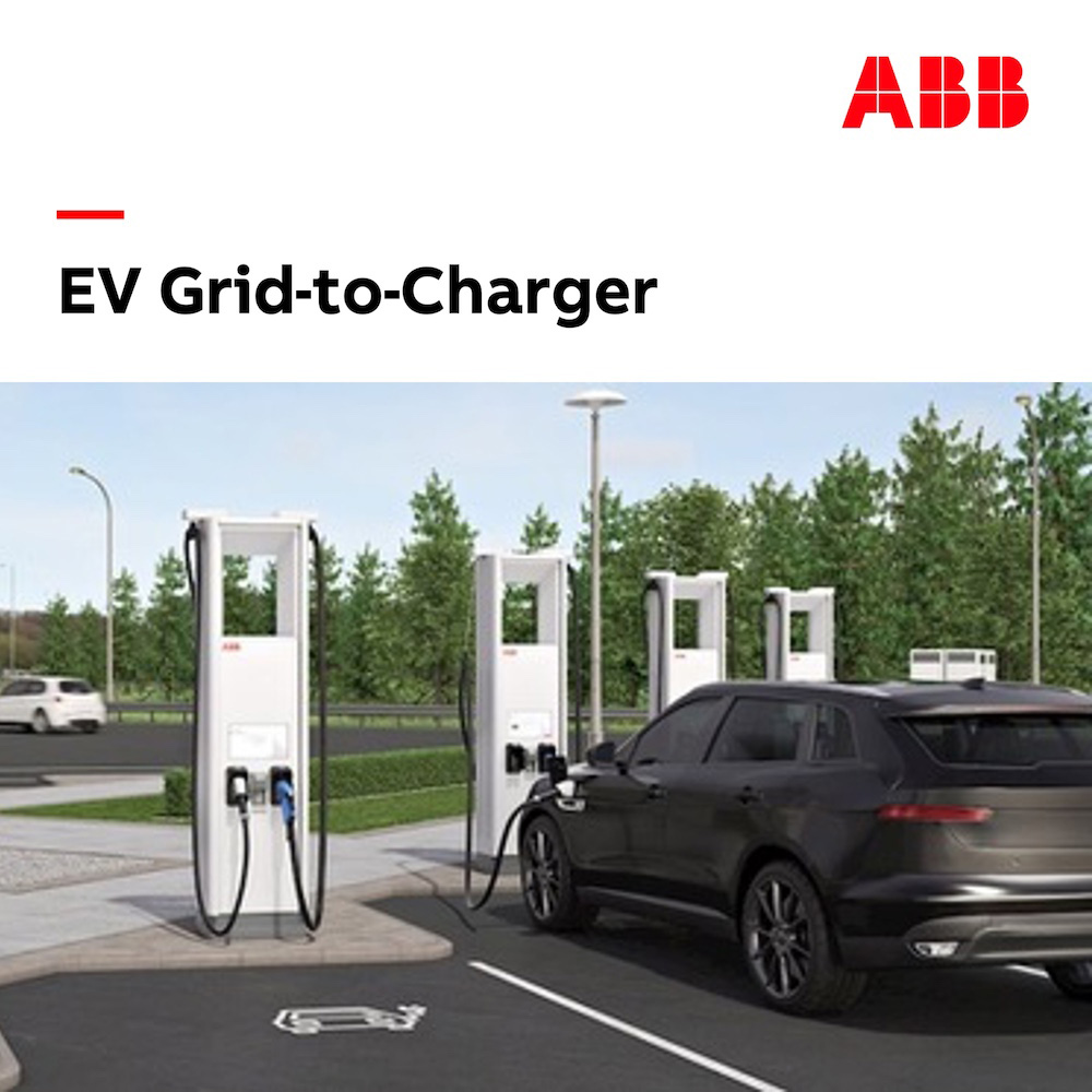 ABB product solutions for EV Grid-to-Charger