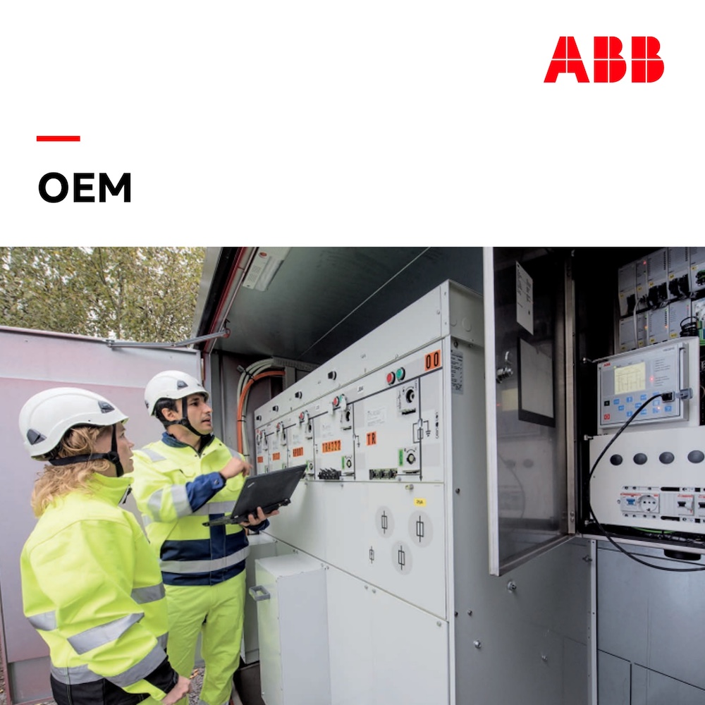 ABB product solutions for OEM