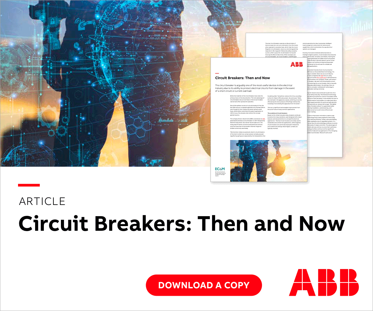 Circuit Breakers: Then and now