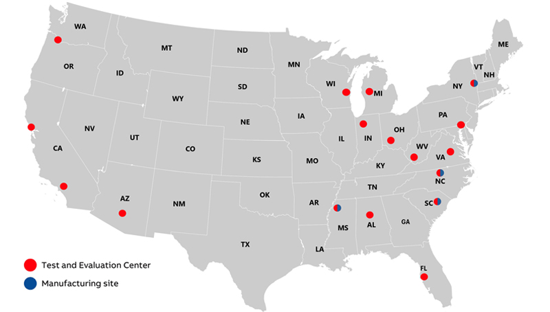 ABB Electrification Service Centers