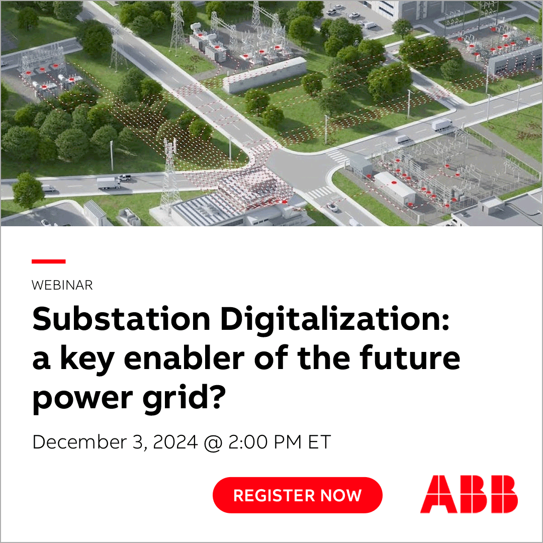 Webinar: Substation Digitalization