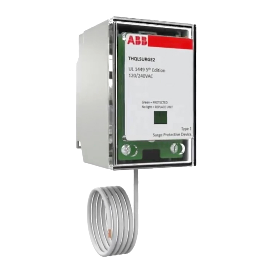 ABB THQLSURGE2 Type 1 plug-on SPD