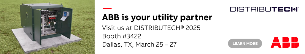 Visit ABB at DISTRIBUTECH® 2025