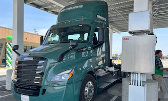 ABB and Greenlane Power the Future of Zero-Emission Trucking
