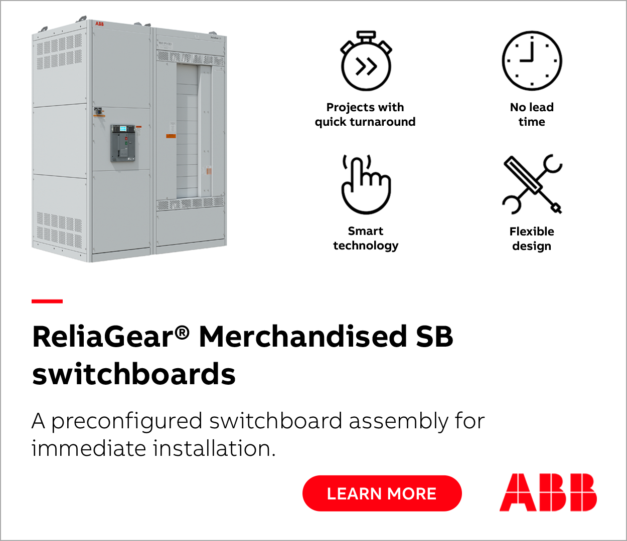 ReliaGear Merchandised SB switchboards