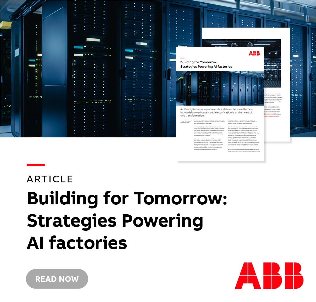 Building for Tomorrow: Strategies Powering Al factories
