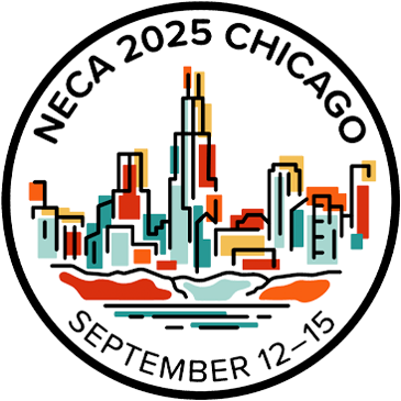 NECA 2025 logo NECA 2025 logo