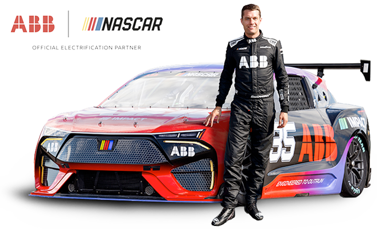 ABB NASCAR EV with David Ragan