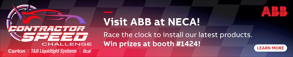 Visit ABB at NECA 2025