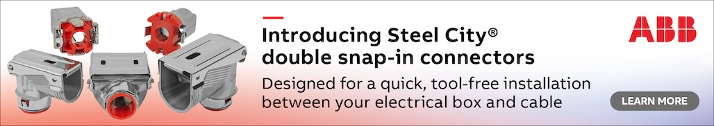 Steel City Double Snap-in Connectors