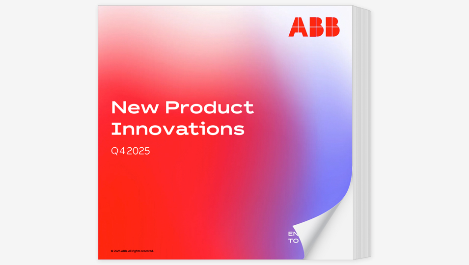 ABB New Product Introductions Cover Q4 2025