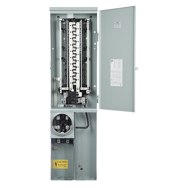 Single Main, Top/Bottom, EUSERC meter combo