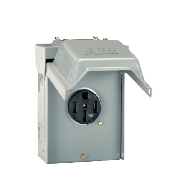 ABBHEMEV power outlet with EV-rated receptacle