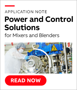APPLICATION NOTE: Power and control solutions for mixers and blenders