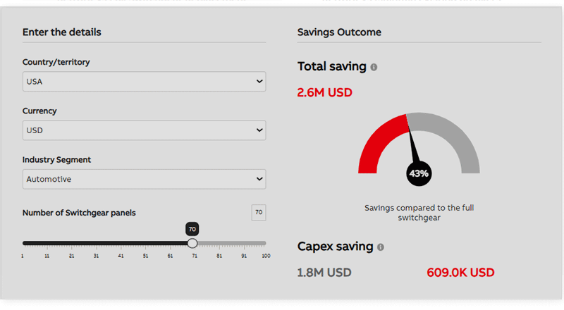 modernization retrofits savings calculator