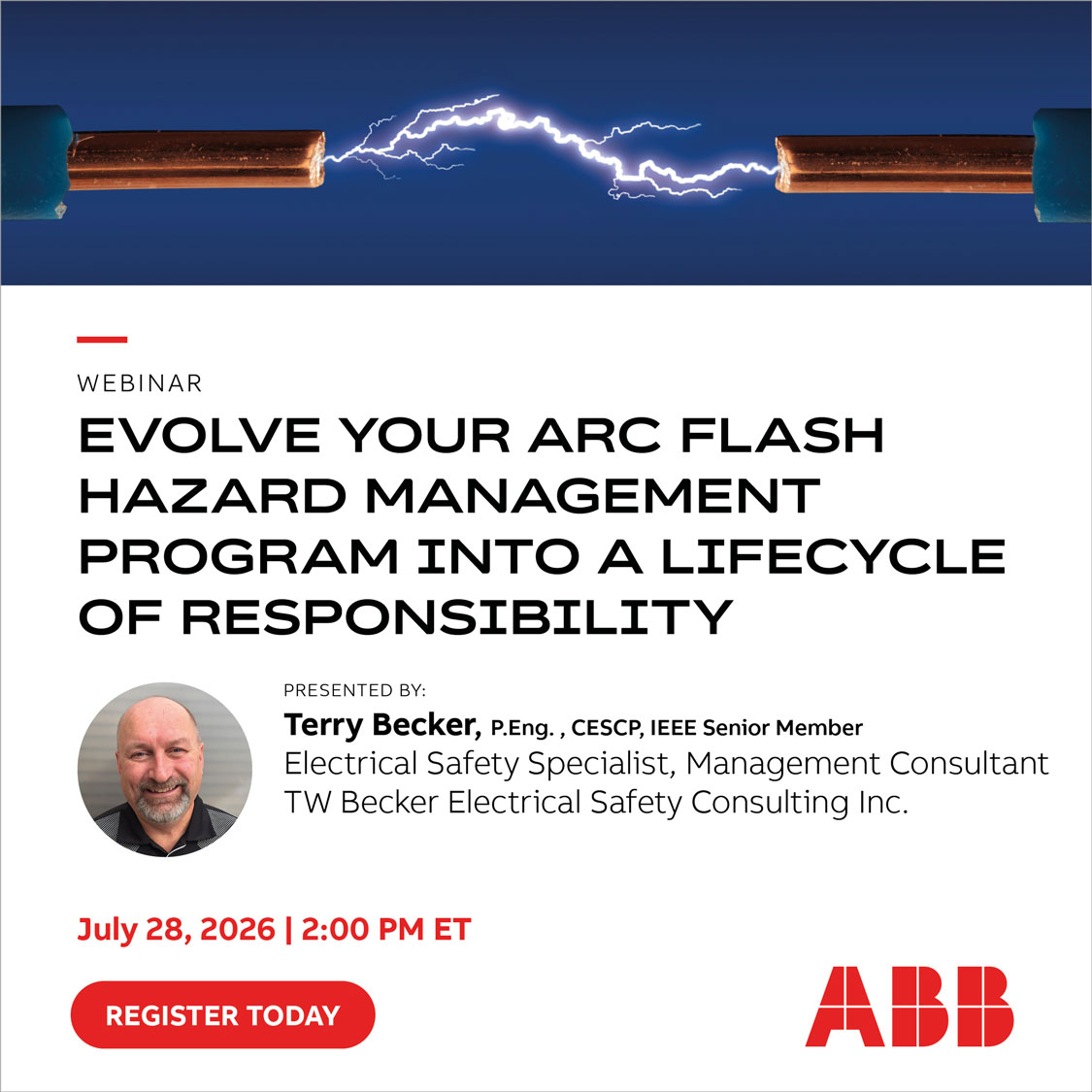 Webinar:  Evolve Your Arc Flash Hazard Management Program Into A Lifecycle of Responsibility | EC&M