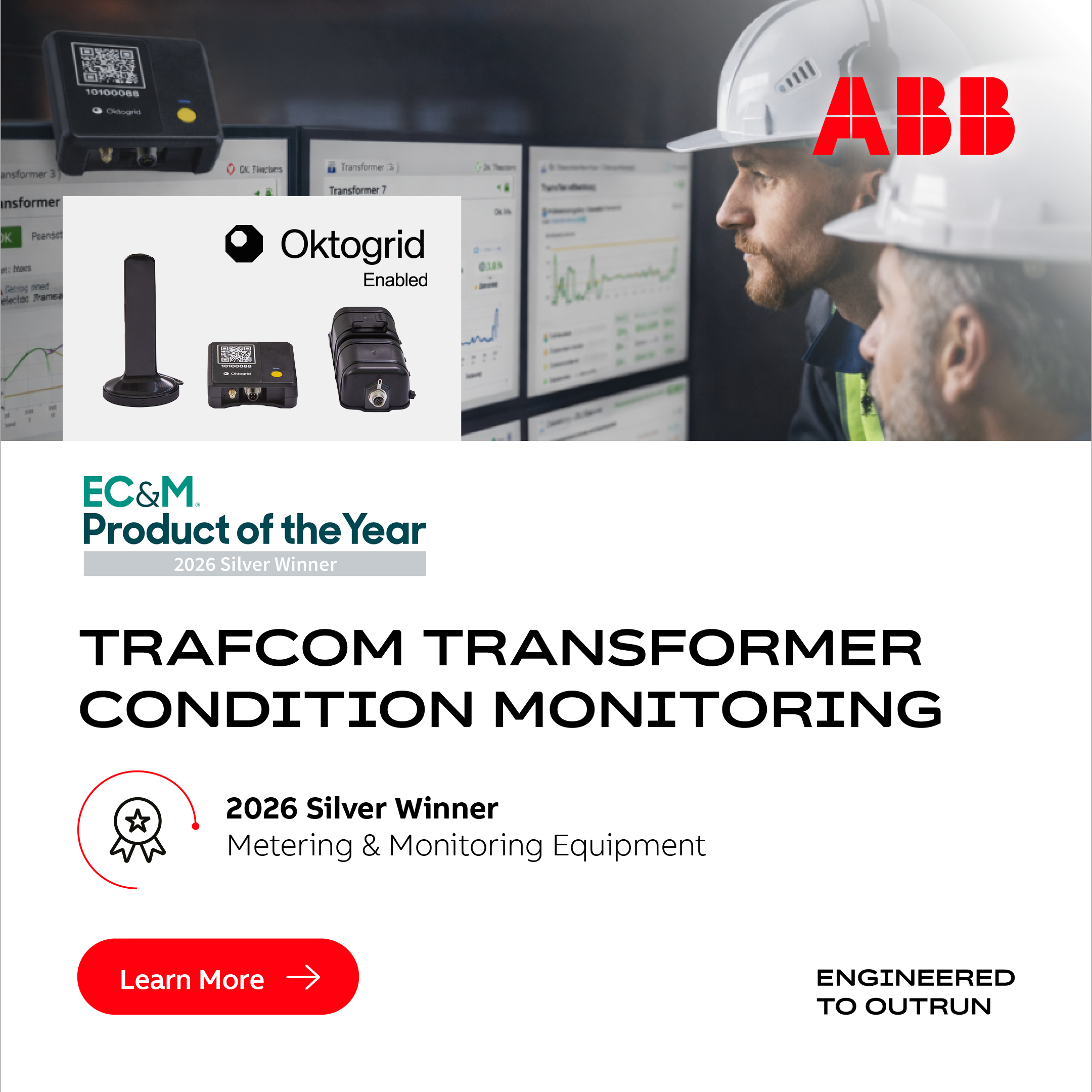 EC&M Product of the Year 2026 Silver Winner: TRAFCOM Transformer Condition Monitoring