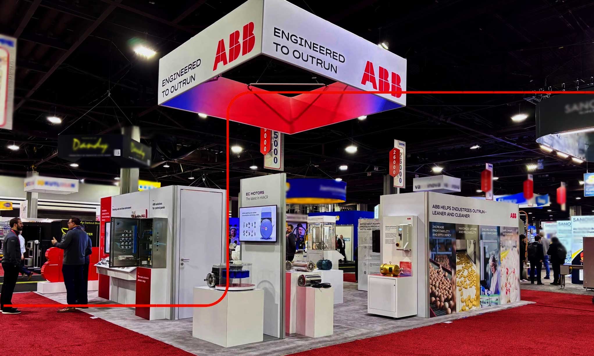 ABB booth ABB booth