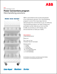 ABB power connections program merchandiser brochure