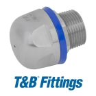 T&B Fittings® Stainless Dome Drain is a Food & Beverage drain