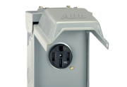ABBHEMEV power outlet with EV-rated receptacle