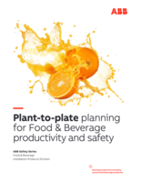 ABB White paper: Plant-to-plate planning for Food & Beverage productivity and safety