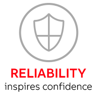 Reliability inspires confidence